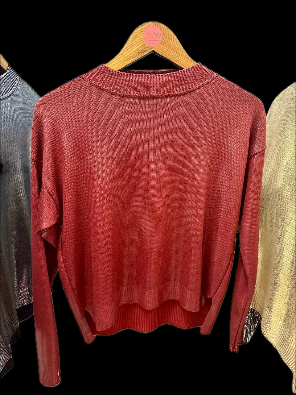 Tricot Metalizado Marsala Tamanho: U — Marsala — Leev Store atacado Brás