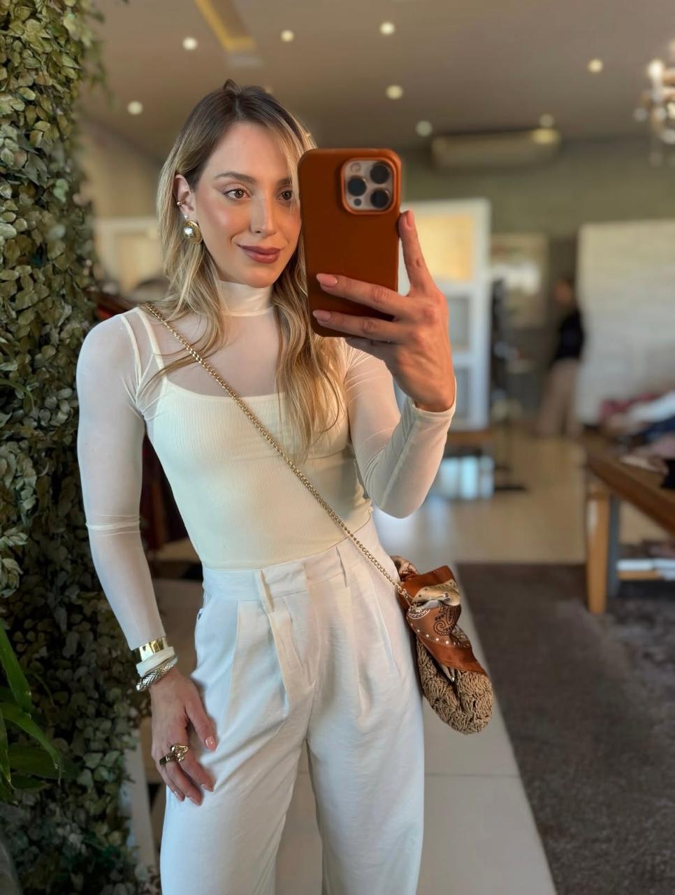 Tule Liso — Amarelo Manteiga — Leev Store atacado Brás